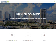 Tablet Screenshot of businessmvp.com